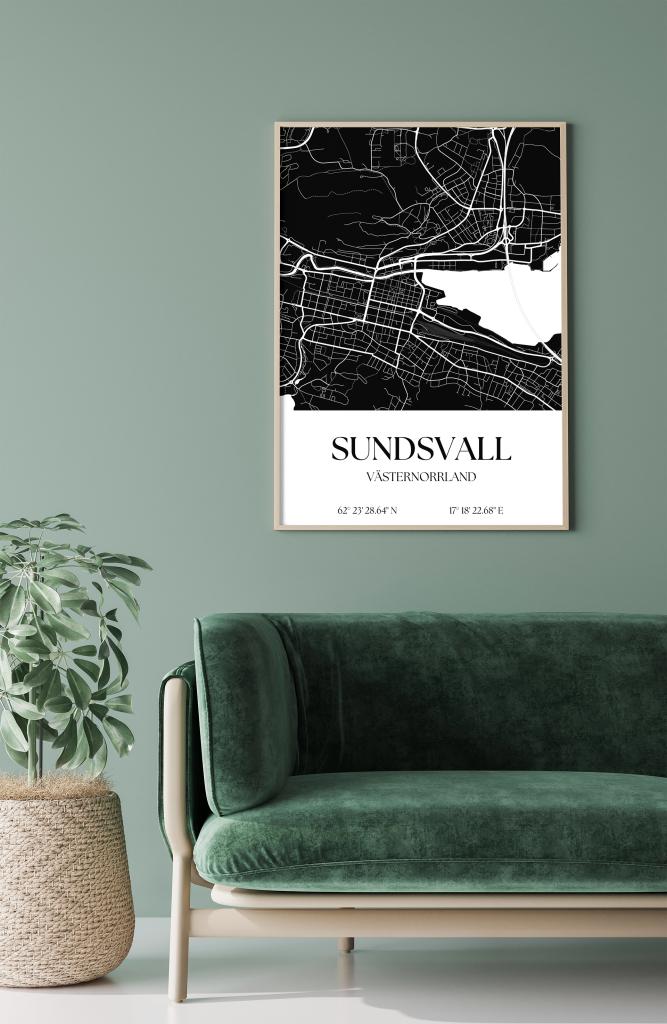 Storm Art Studio-Sundsvall karta